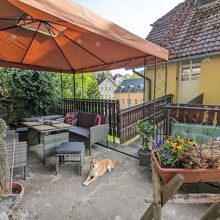 Waldblickwohnung Mit Schoener Terrasse Und Kamin Sebnitz Exteriér fotografie