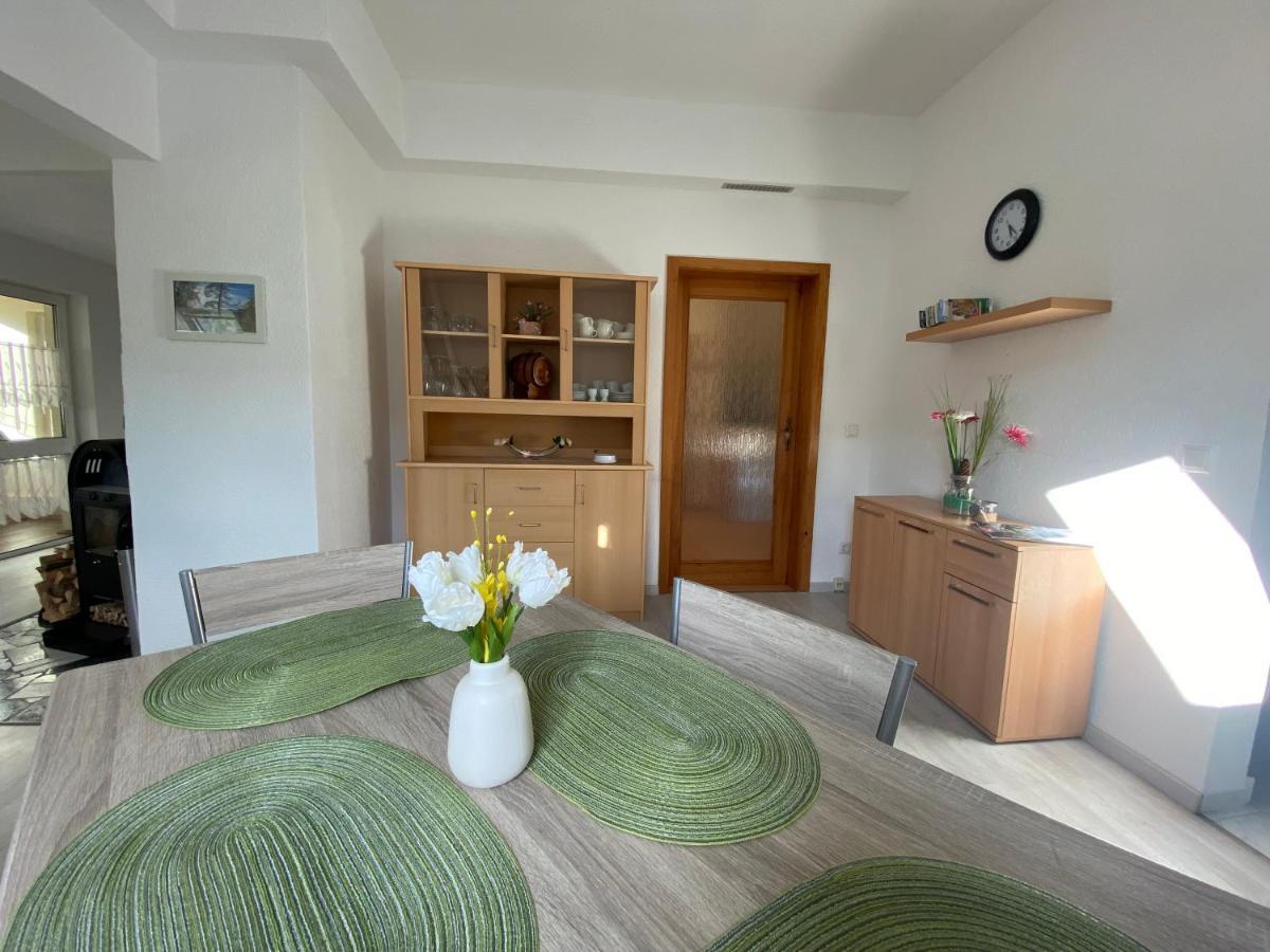 Waldblickwohnung Mit Schoener Terrasse Und Kamin Sebnitz Exteriér fotografie