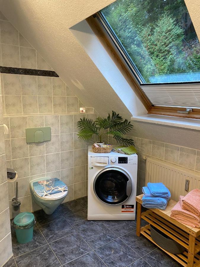 Waldblickwohnung Mit Schoener Terrasse Und Kamin Sebnitz Exteriér fotografie
