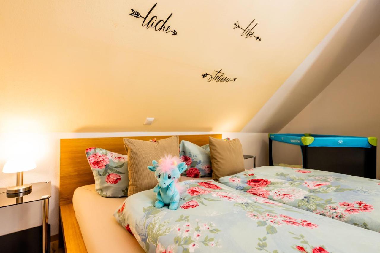 Waldblickwohnung Mit Schoener Terrasse Und Kamin Sebnitz Exteriér fotografie