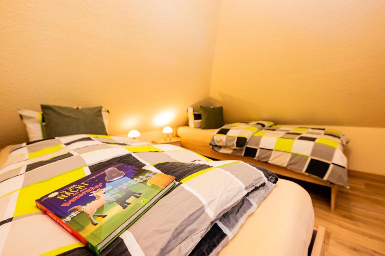 Waldblickwohnung Mit Schoener Terrasse Und Kamin Sebnitz Exteriér fotografie