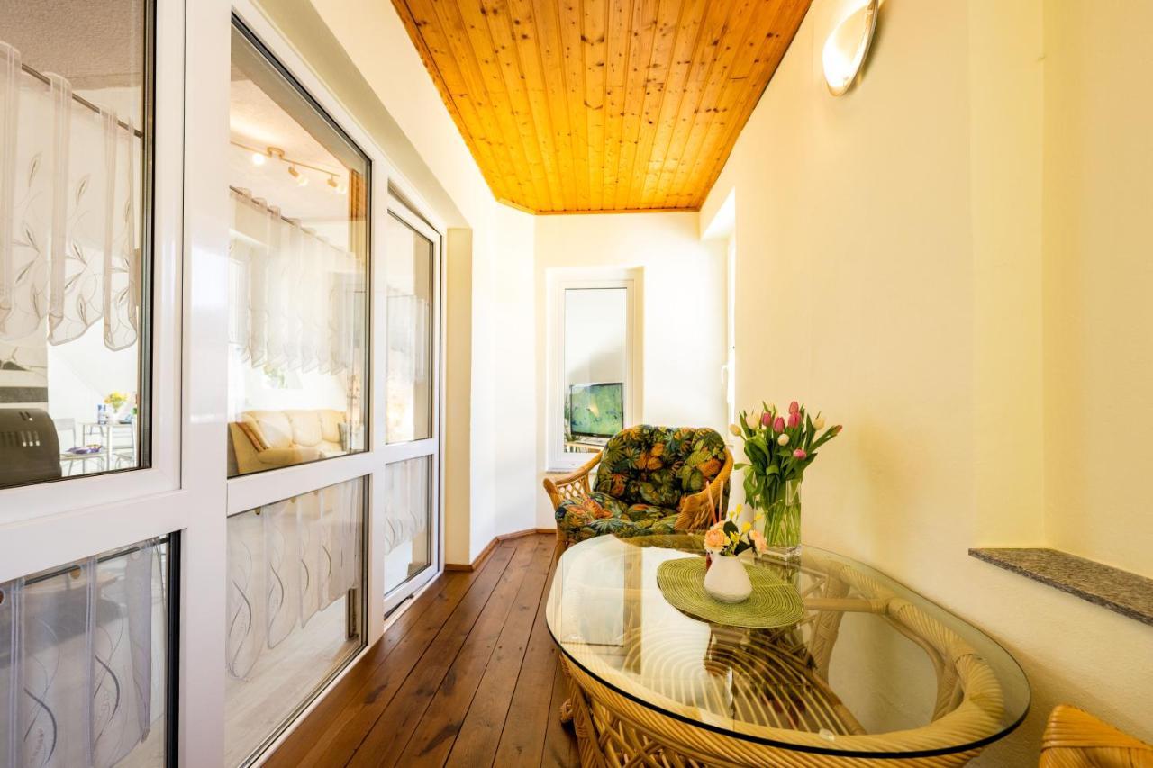 Waldblickwohnung Mit Schoener Terrasse Und Kamin Sebnitz Exteriér fotografie