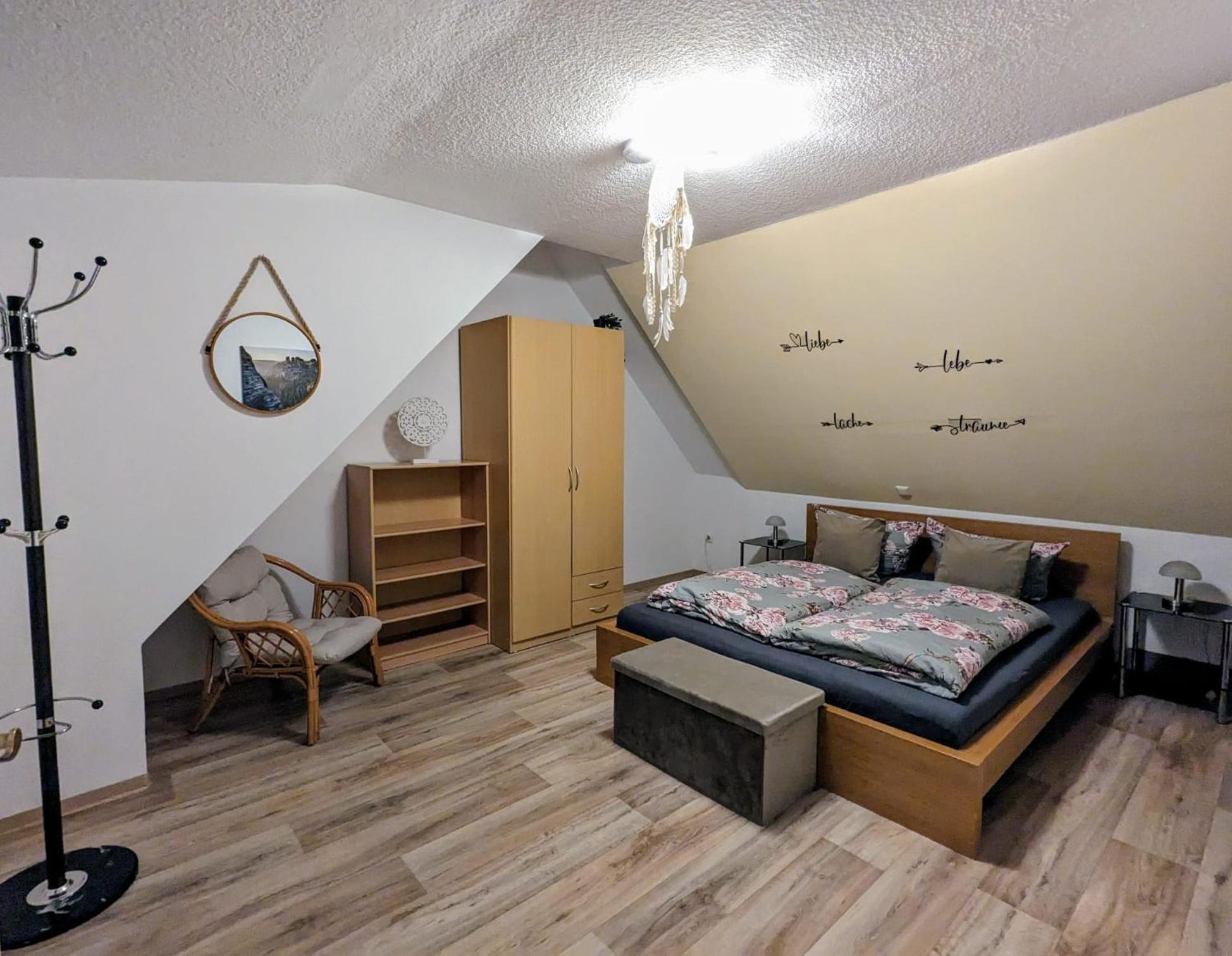 Waldblickwohnung Mit Schoener Terrasse Und Kamin Sebnitz Exteriér fotografie